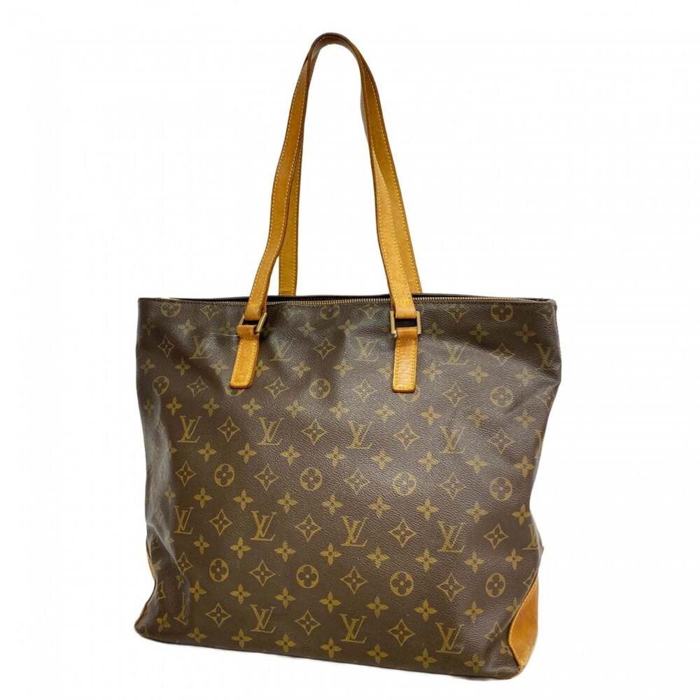 LOUIS VUITTON Brown Monogram Tote Bag